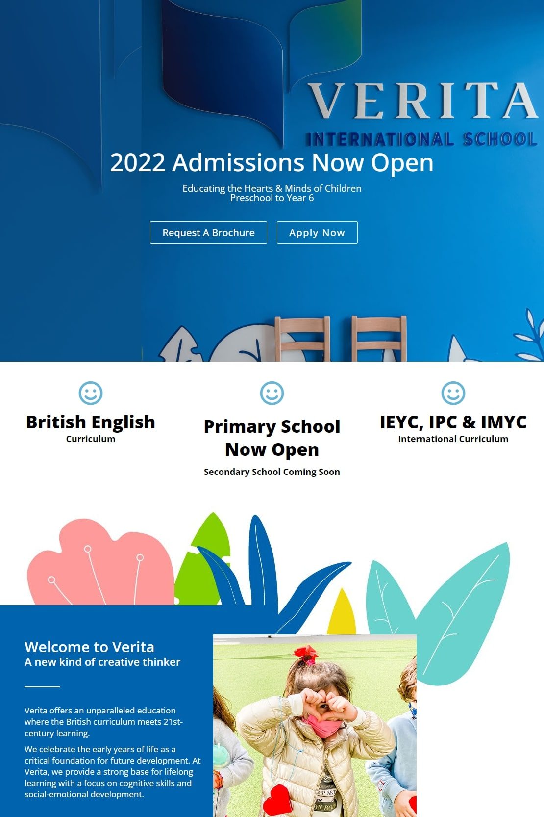 Veritaschool: private school site